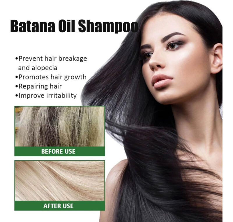 Shampoo Batana Oil Para Crescimento De Cabelo Com Biotina 9 - Image 5