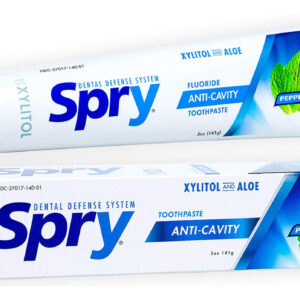 Creme Dental Spry Xilitol Teeth Whitening Com Flúor 150ml Pe