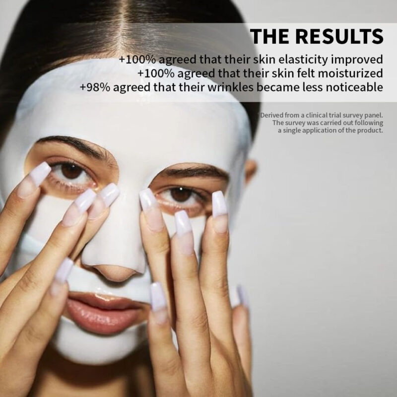 Máscara Facial Muqian Rosemine Deep Collagen Anti-rugas - Image 6