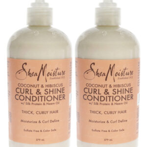 Condicionador Shea Moisture Curl & Shine Para Cabelos Grosso