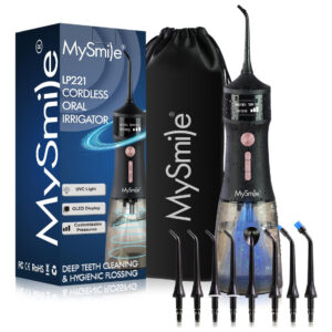 Irrigador Oral Mysmile Powerful Cordless 350ml Water Flosser