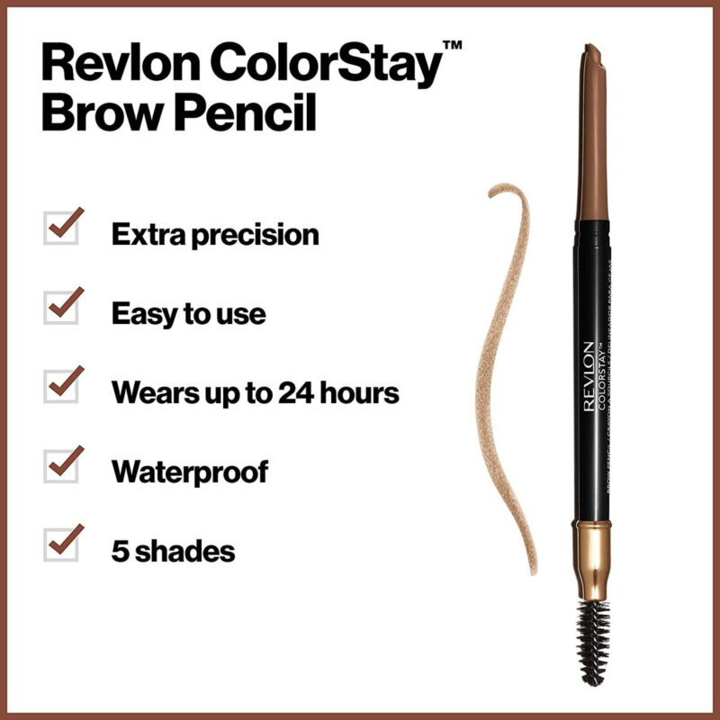 Lápis De Sobrancelha Revlon Colorstay Spoolie - Image 4