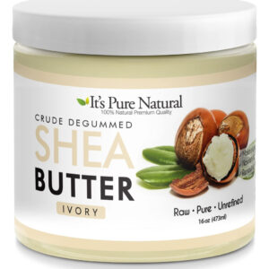 Manteiga Corporal: É Puro, Natural, Bruto, Degomado, Marfim