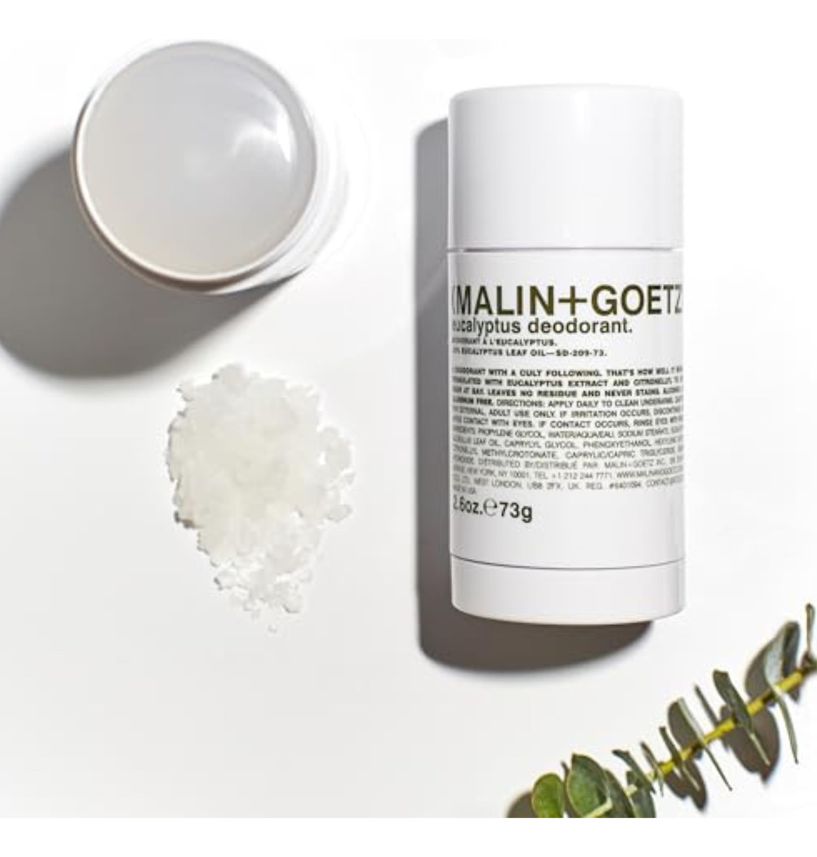 Desodorante Malin + Goetz Eucalyptus 76ml Para Todos Os Tipo - Imagem 3