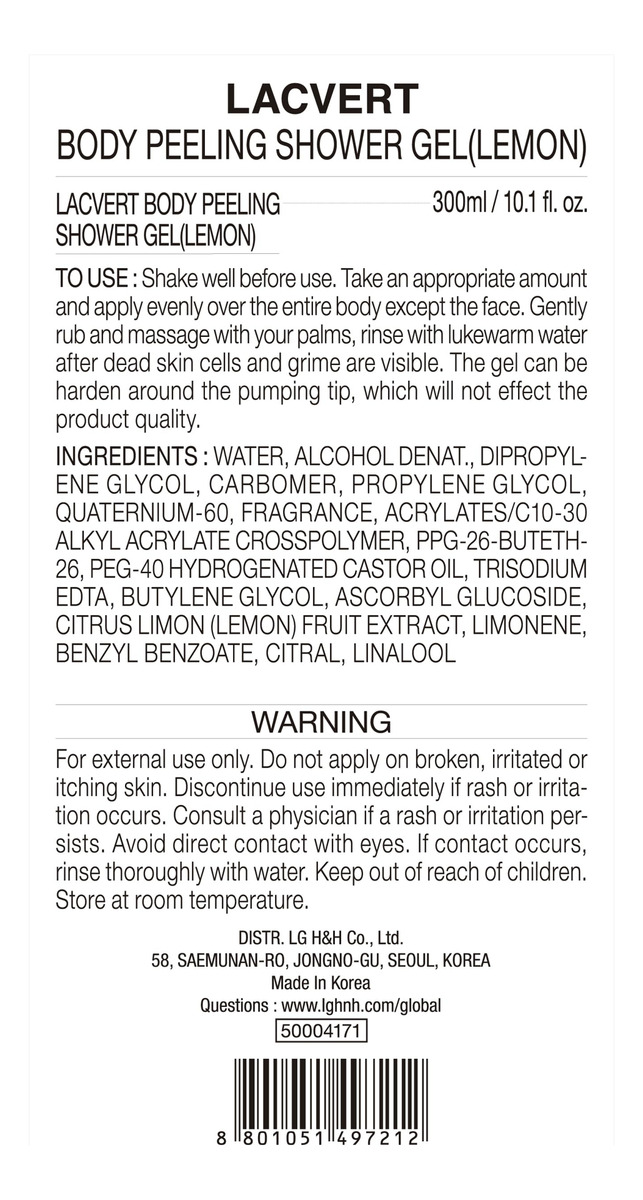 Esfoliante Corporal Eco Beyond Beyond Lavert Lemon 300ml - Imagem 8
