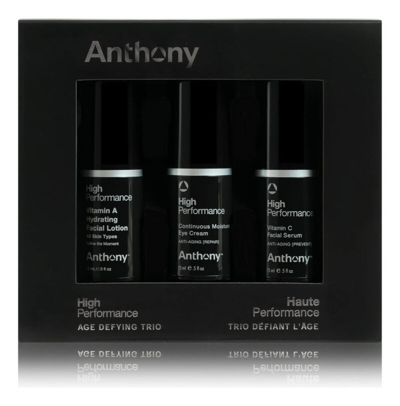 Conjunto De Cuidados Com A Pele Anthony High Performance Com