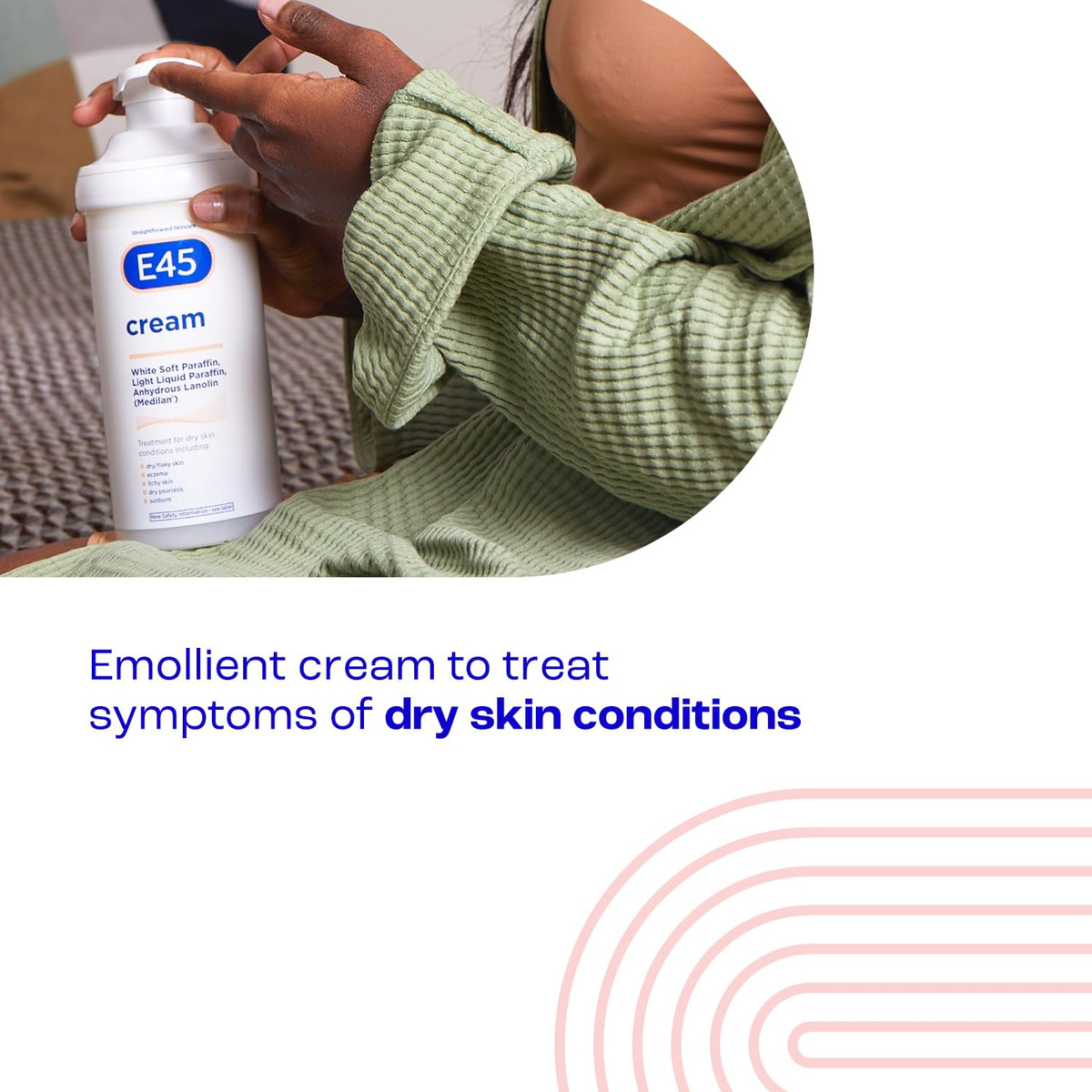 Creme E45 Hidratante Corporal De Eucalipto Perfumado 500g - Imagem 3