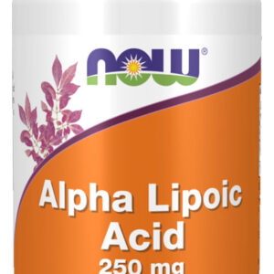 Now Foods Ácido Alfa Lipóico 250mg 60 Veg Cáps Sabor N/a