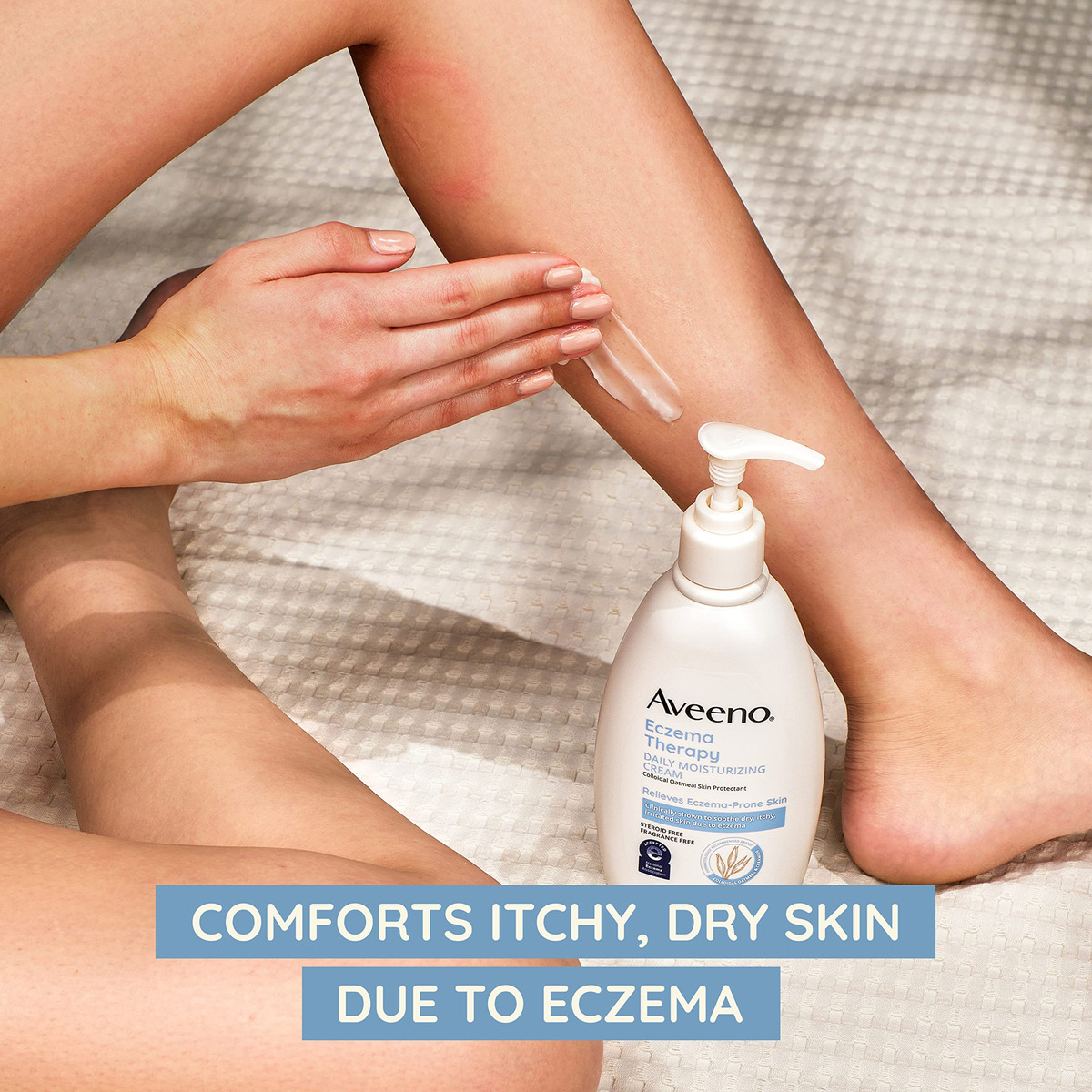 Creme Hidratante Aveeno Eczema Therapy 150ml (pacote De 3) - Imagem 2