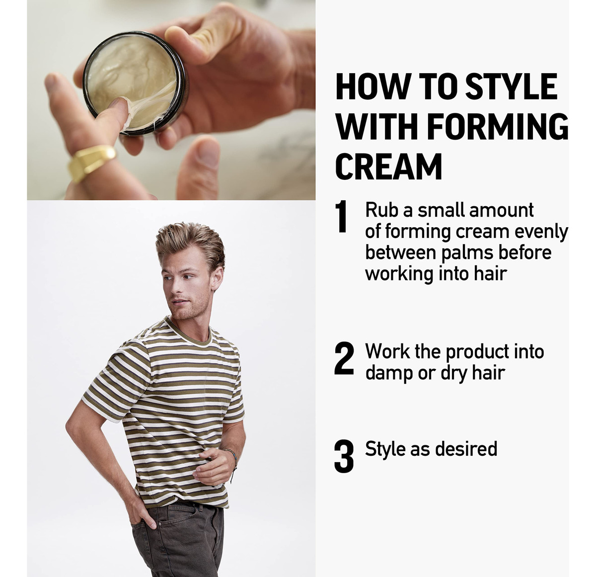 Creme Formador De Cabelo American Crew Medium Hold & Shine 6 - Imagem 4