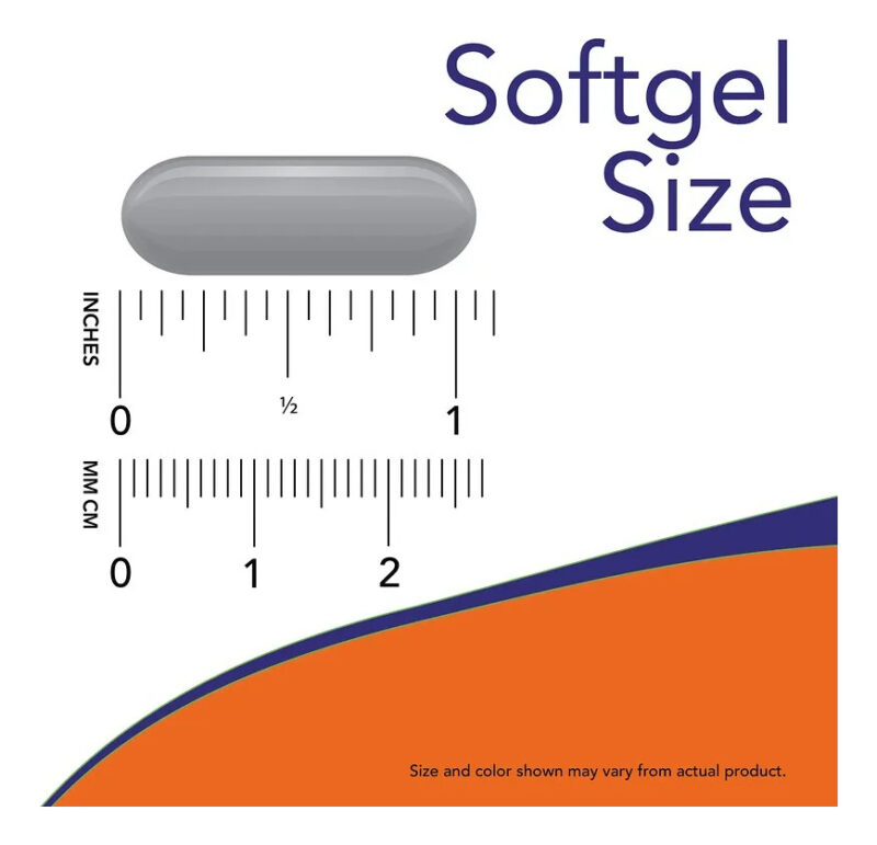Ômega-3 Molecularmente Destilados Now Foods 100softgels Sabor Sem Sabor - Image 4