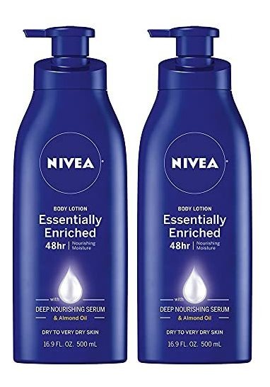 Pacote De Loção Corporal Nivea Essentially Enriched 48