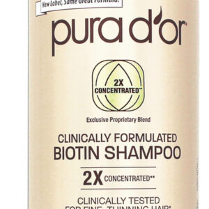 Shampoo Pura D'or Biotina De Grau Profissional 480 Ml Antifi