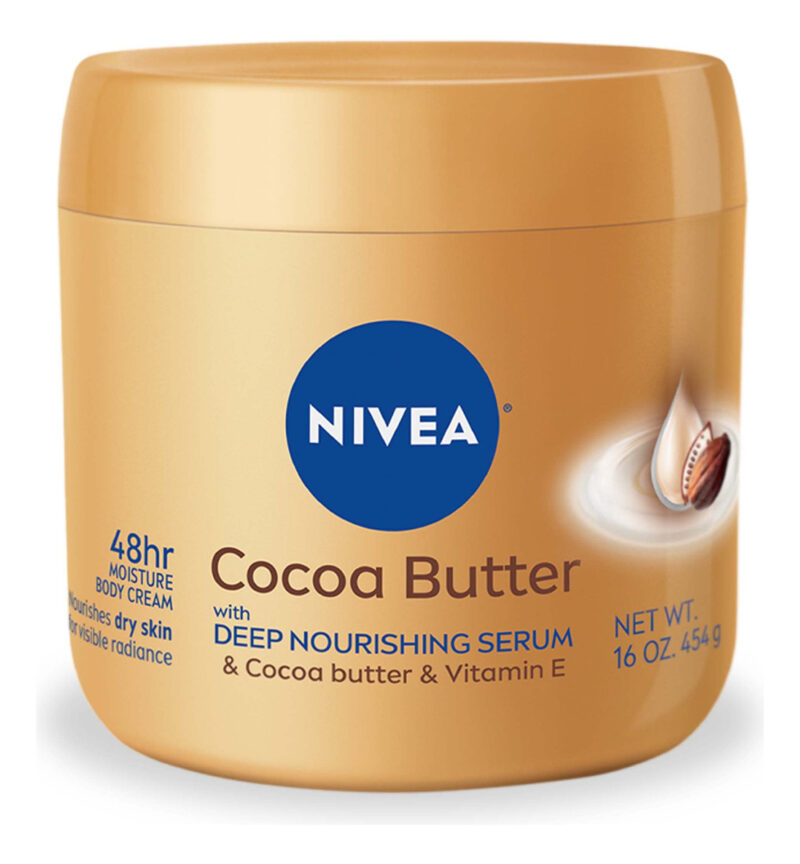 Creme Corporal Nivea Cocoa Butter Com Sérum Nutritivo Profun