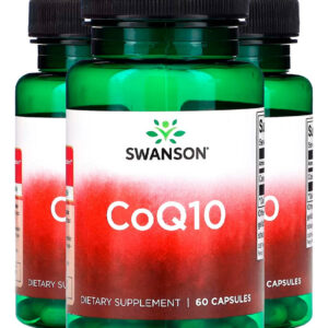 Co-enzima Coq 10 30mg Swanson 60 Caps Importado 3un