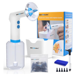 Kit Elétrico De Remoção De Cera De Ouvido Bocoolife Ear Irri
