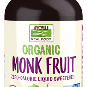 Adoçante Now Fruta Dos Monges Líquido Sem Glúten Garrafa 59 Ml