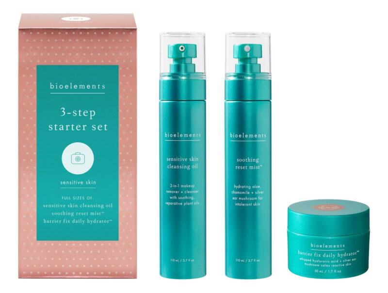 Conjunto Inicial De 3 Etapas Bioelements Sensitive Skin W/ C