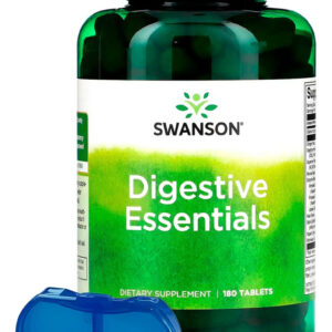 Enzimas Digestivas Swanson Essentials 180tabs+porta Cápsulas