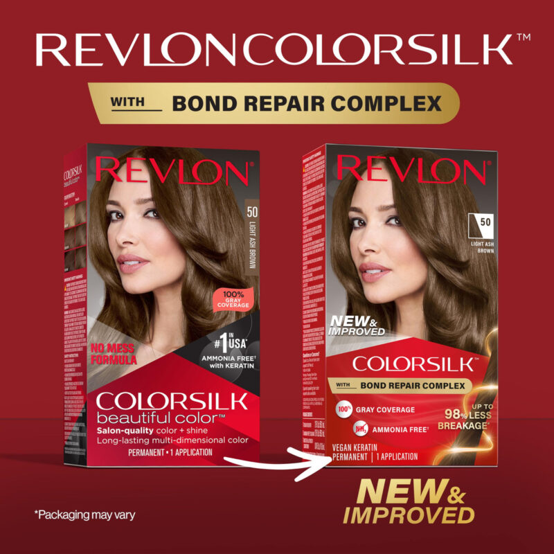Tintura De Cabelo Revlon Colorsilk 50 Light Ash Brown Capa 1 - Image 2