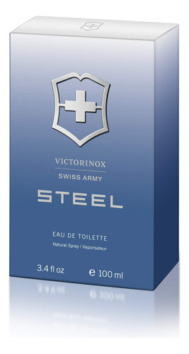 Perfume Victorinox Swiss Army Steel Edt 100ml Para Homens - Imagem 4
