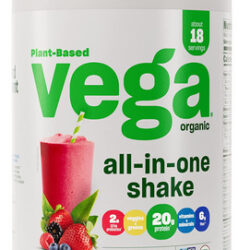 Proteína Em Pó Vega Organic All-in-one Berry 680g (18 Porçõe