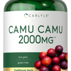 Suplemento Carlyle Camu Camu Em Cápsulas De 2000 Mg Com Vita