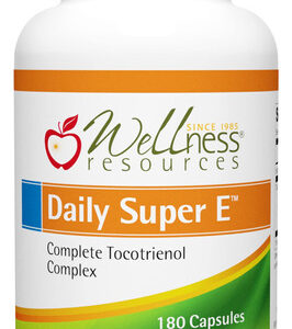 Supplement Wellness Resources Daily Super E 180 Capsules