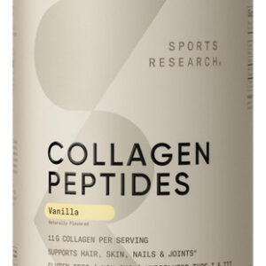 Peptídeos De Colágeno Em Pó Sports Research Vanilla 41 Porçõ