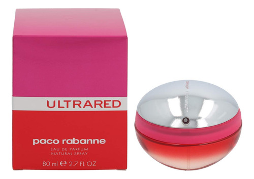 Perfume Paco Rabanne Ultrared Eau De Parfum 80ml Para Mulher - Imagem 2