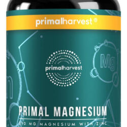 Suplemento De Magnésio Complexo De 310 Mg Primal Harvest Com