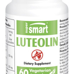 Suplemento Supersmart Luteolina 100mg Com Extrato De Amendoi