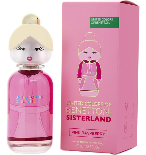 Perfume Benetton Sisterland Pink Raspberry Eau De Toilette 8