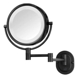 Espelho De Maquiagem Jerdon Halo Light 5x Preto