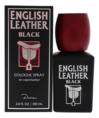 Perfume Dana English Leather Black Colônia Spray 100ml Mascu