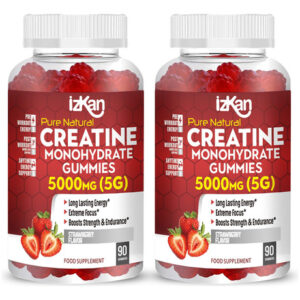 Creatina Monohidratada Gummy Izkan 5000mg 180 Chewable