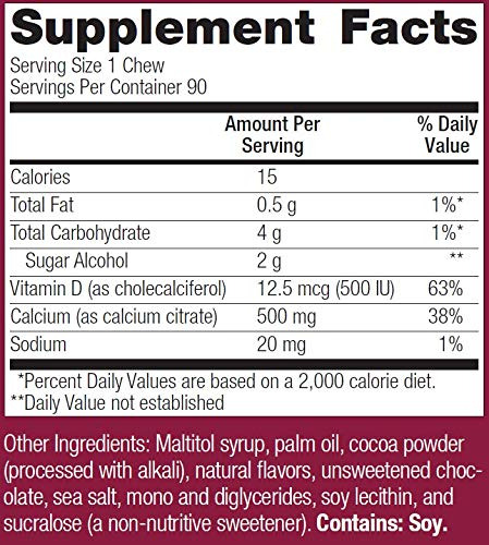 Suplemento Bariatric Advantage Citrato De Cálcio 500 Mg Choc - Imagem 4
