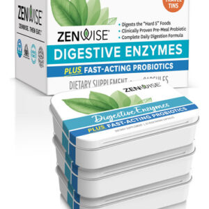 Suplemento De Enzimas Digestivas Zenwise Health Com Pre E Pr