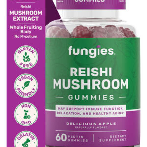 Suplemento Fungies Reishi Mushroom Gummies Sabor Apple