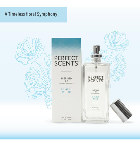 Perfume Perfect Scents Fragrâncias Inspiradas Em D&g Light B - Imagem 4