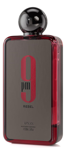 Perfume Afnan 9 Pm Rebel Eau De Parfum 100ml Para Homens E M - Imagem 2