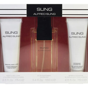 Perfume Alfred Sung De Toilette 100ml + Body Lotion 75ml + S