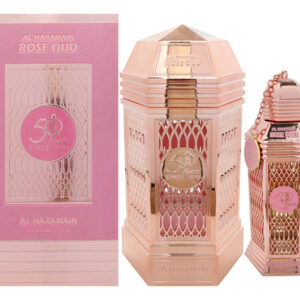 Perfume Al Haramain Rose Oud Eau De Parfum 100ml Para Mulher