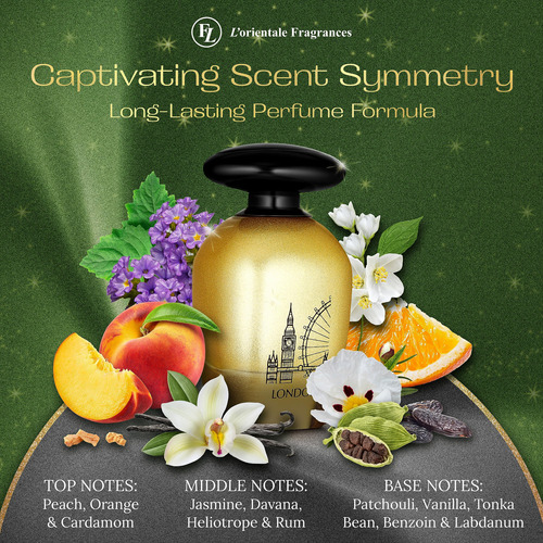 Perfume L'orientale Fragrances Night De Paris London 100ml - Imagem 4