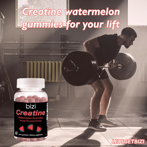 Gomas De Creatina Com Sabor De Melancia Bizi 1000 Mg 60 Quil - Imagem 7