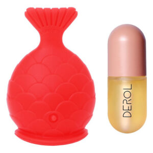 Conjunto Lip Plumper Monliya Fish Shape, Intensificador Labi