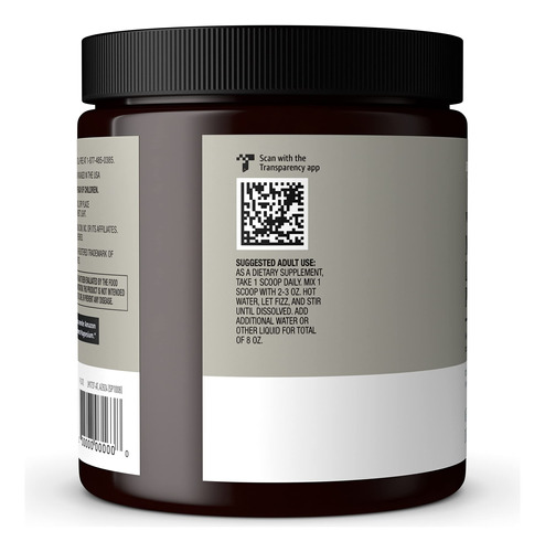 Suplemento Amazon Elements Whole Food Magnésio Em Pó - Imagem 2