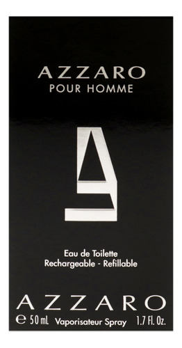 Perfume Azzaro Azzaro Para Homens Edt 50ml Em Spray Recarreg - Imagem 5