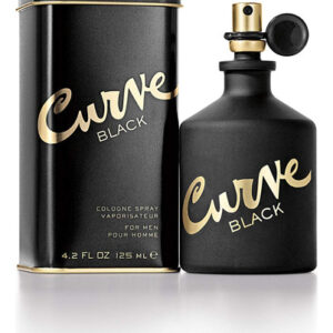 Spray De Colônia Preta Perfume Curve 125ml Para Homens