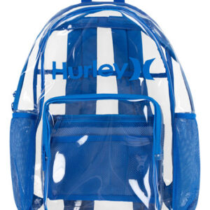 Mochila Hurley Santiago Transparente De Poliuretano Com Zípe